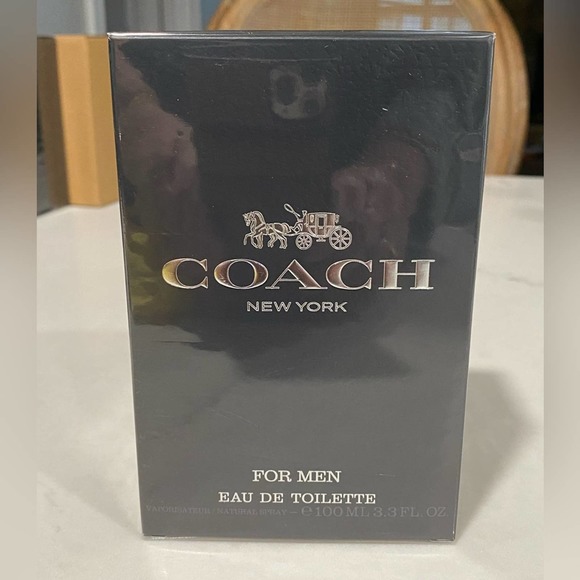 Men's Coach Cologne NWT New in Box 3.3 Oz 100ml large bottle perfume - Picture 3 of 4